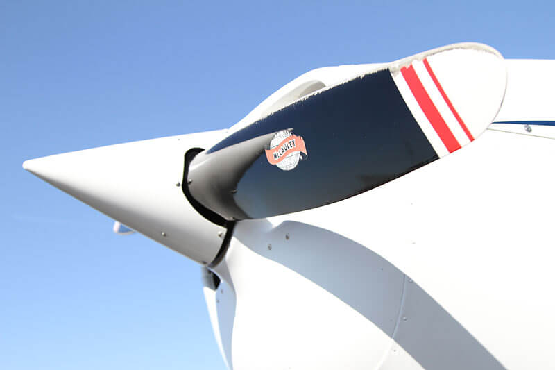 propellor of cessna airplane